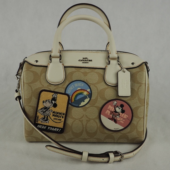 Coach Handbags - Disney Coach Mini Bennett Satchel Minnie Mouse